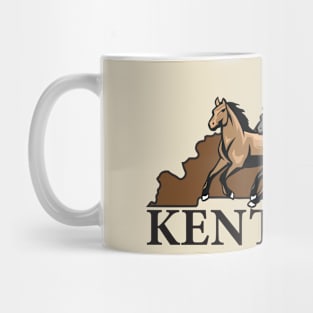 Kentucky Horses Mug